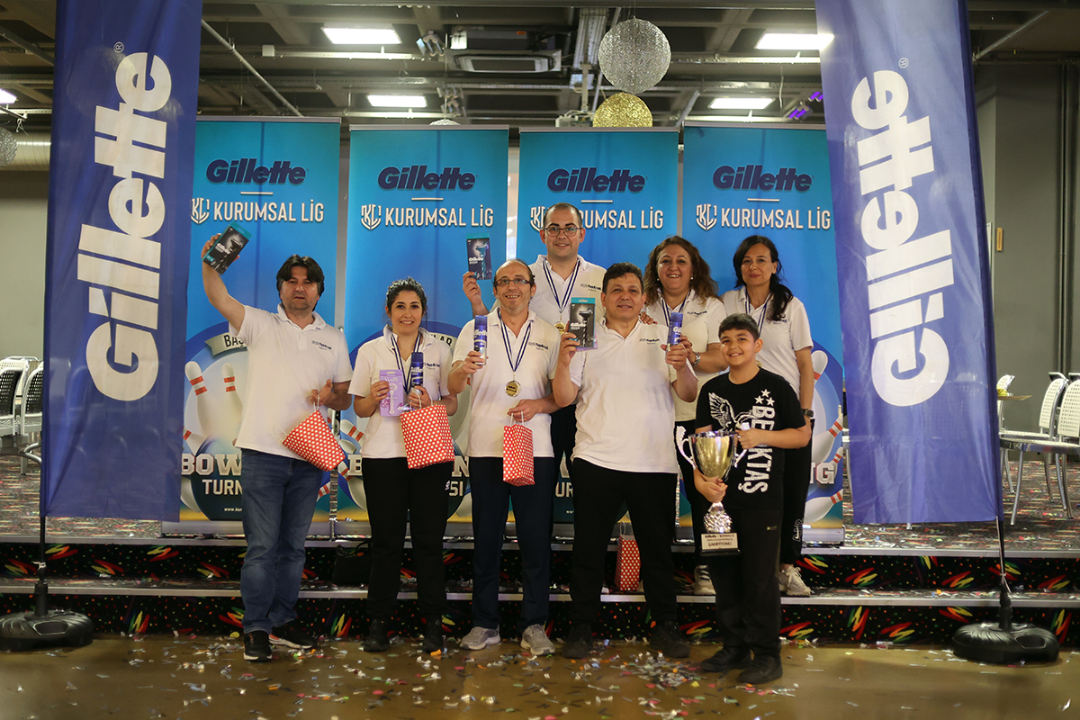 Gillette Kurumsal Bowling Lig İlkbahar 2024 Ödül Töreni